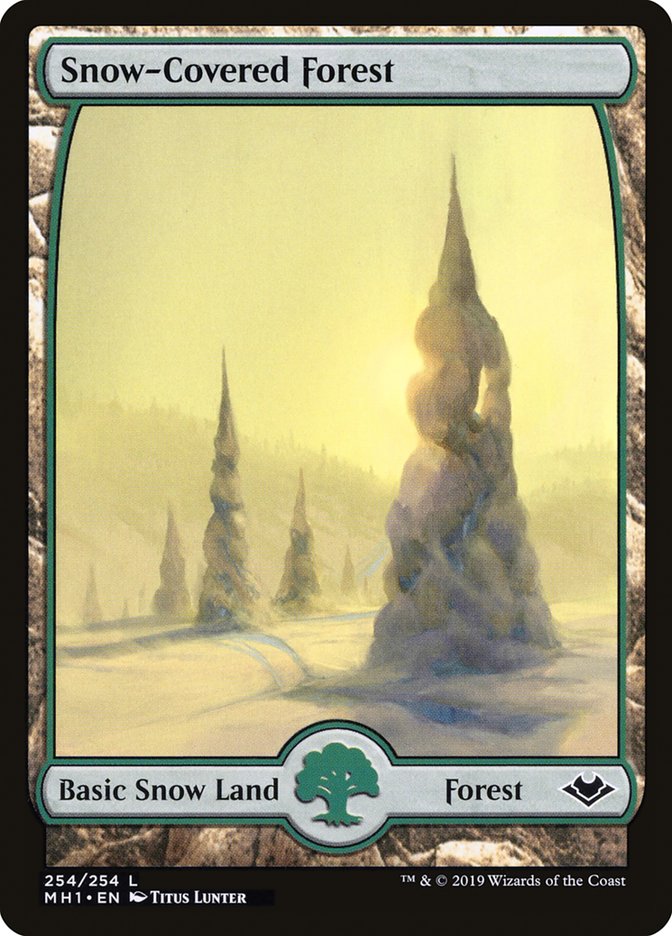 Snow-Covered Forest [Modern Horizons] | D20 Games