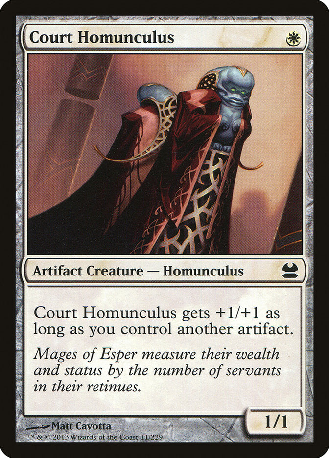 Court Homunculus [Modern Masters] | D20 Games