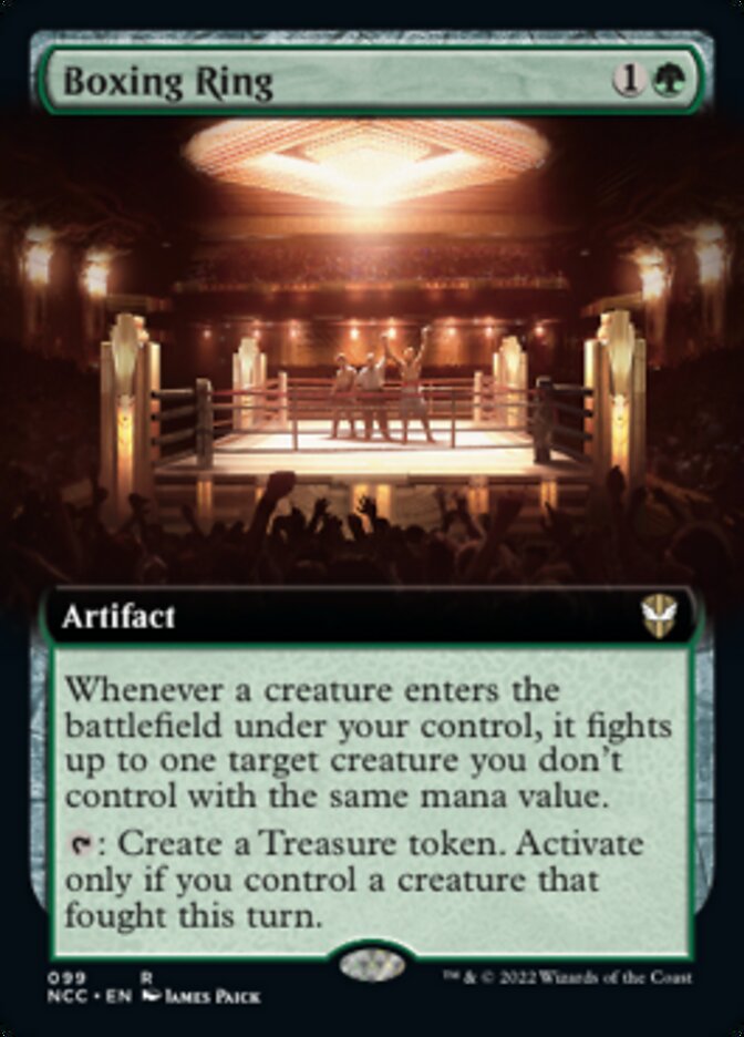 Boxing Ring (Extended Art) [Streets of New Capenna Commander] | D20 Games