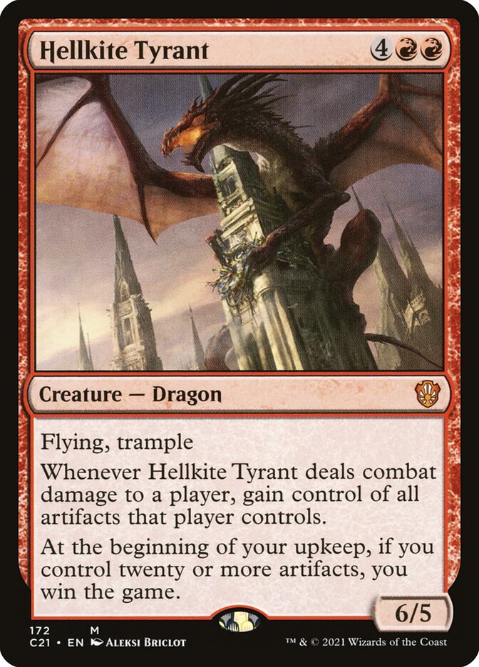 Hellkite Tyrant [Commander 2021] | D20 Games