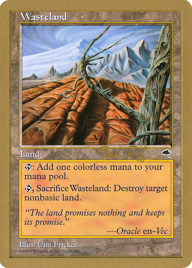 Wasteland (Ben Rubin) [World Championship Decks 1998] | D20 Games