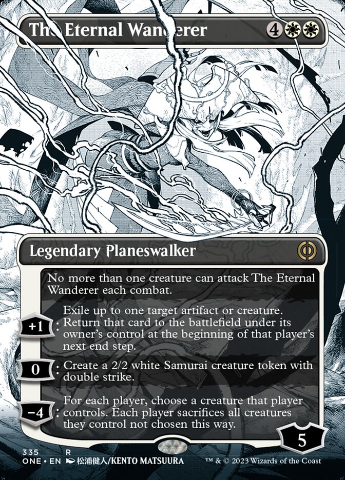 The Eternal Wanderer (Borderless Manga) [Phyrexia: All Will Be One] | D20 Games