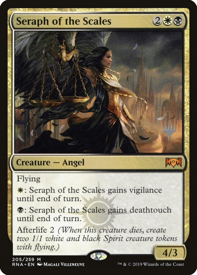 Seraph of the Scales (Promo Pack) [Ravnica Allegiance Promos] | D20 Games
