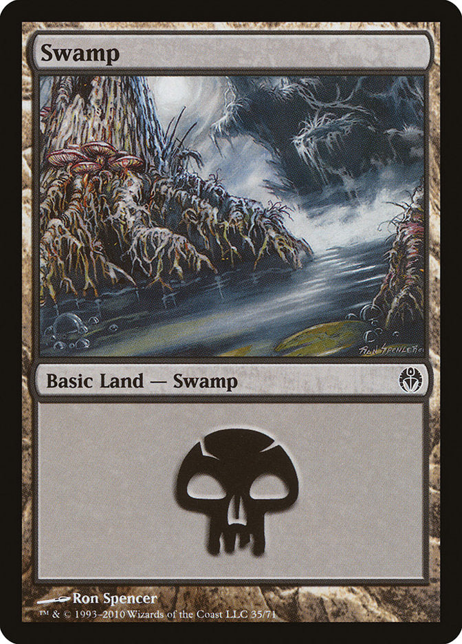 Swamp (35) [Duel Decks: Phyrexia vs. the Coalition] | D20 Games