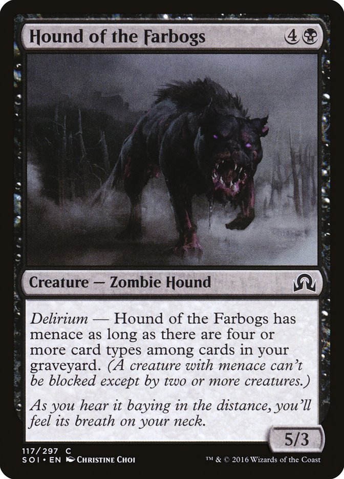 Hound of the Farbogs [Shadows over Innistrad] | D20 Games