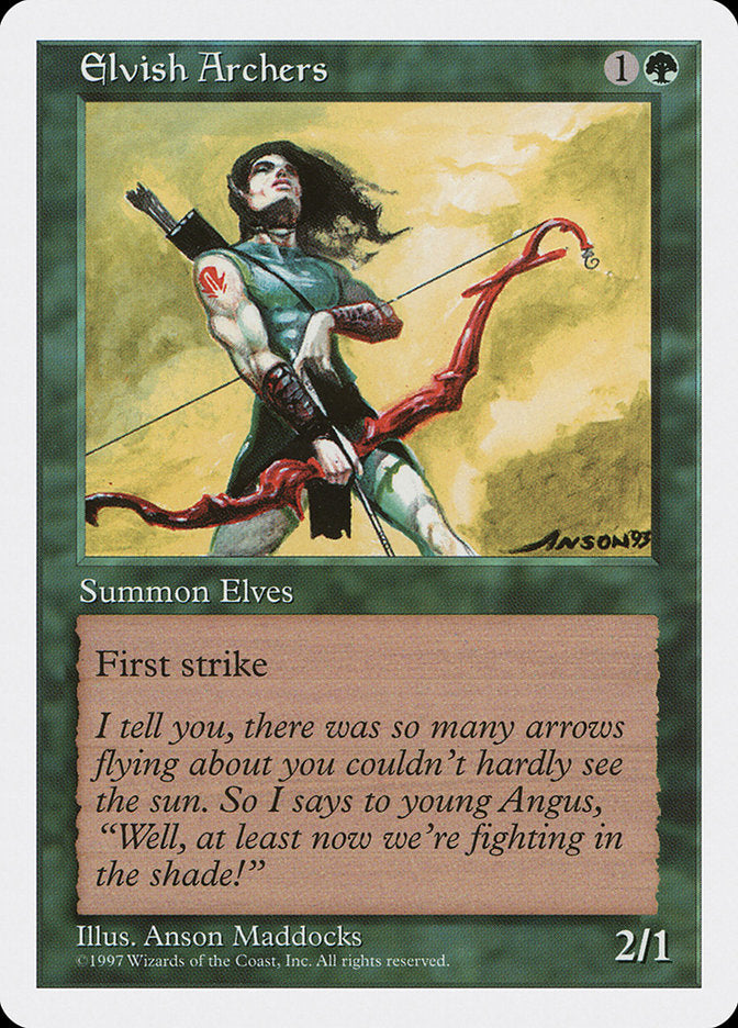 Elvish Archers [Fifth Edition] | D20 Games