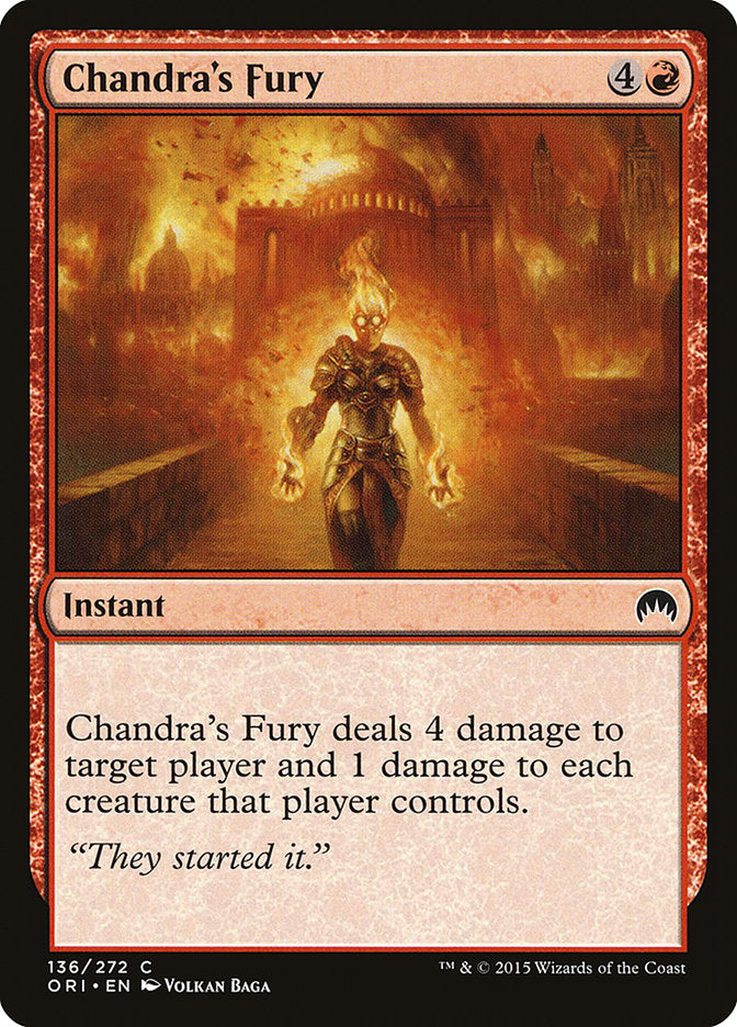 Chandra's Fury [Magic Origins] | D20 Games