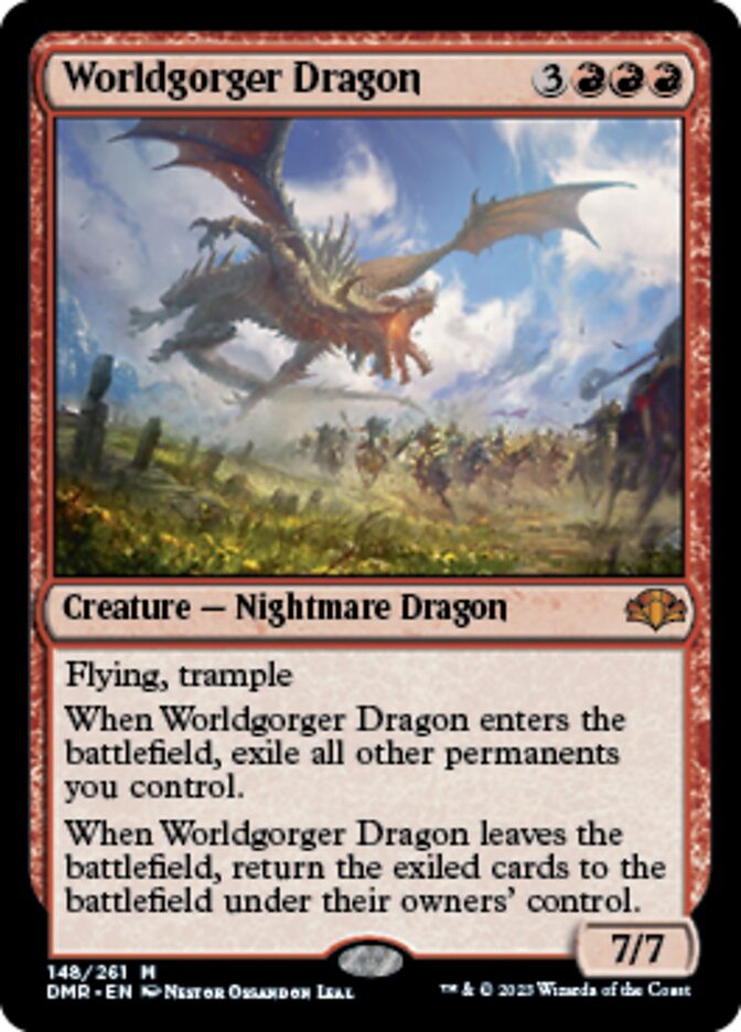 Worldgorger Dragon [Dominaria Remastered] | D20 Games