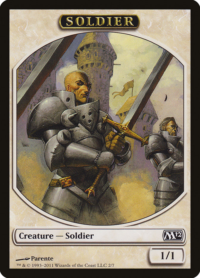Soldier [Magic 2012 Tokens] | D20 Games