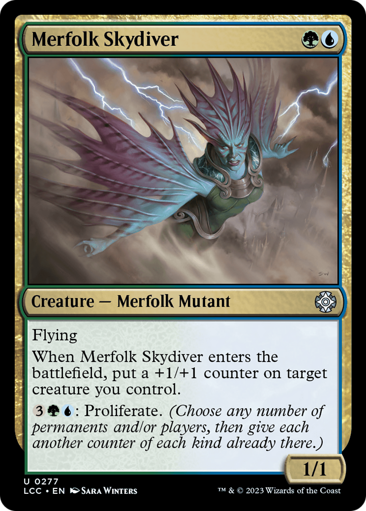 Merfolk Skydiver [The Lost Caverns of Ixalan Commander] | D20 Games