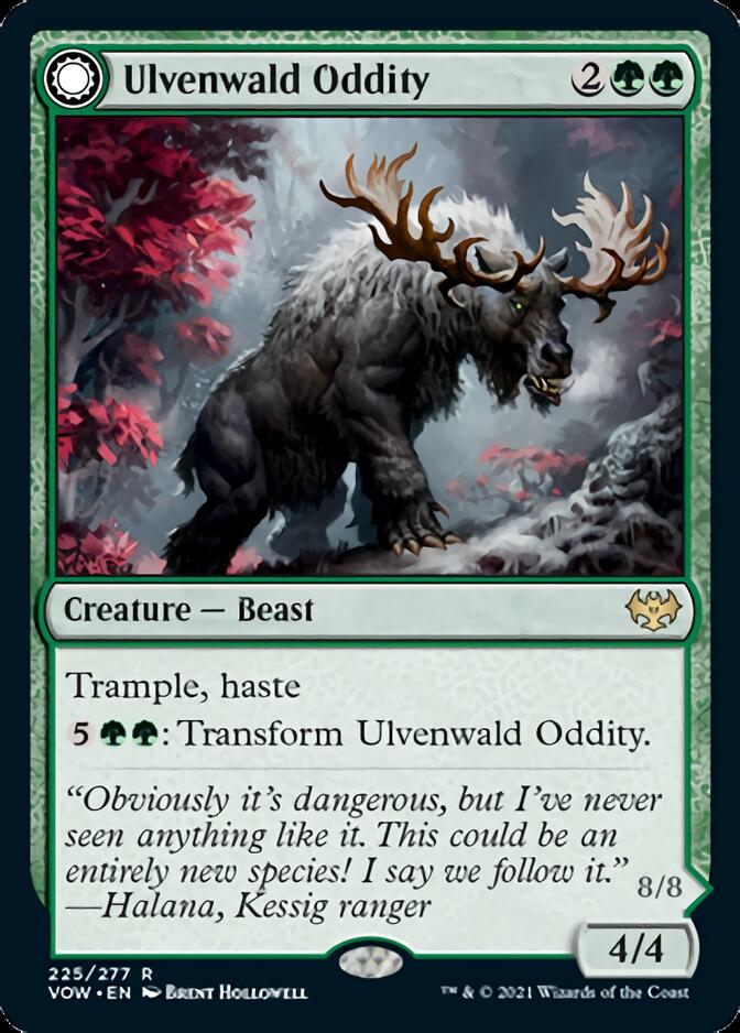 Ulvenwald Oddity // Ulvenwald Behemoth [Innistrad: Crimson Vow] | D20 Games