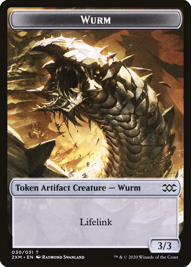 Wurm (030/031) [Double Masters Tokens] | D20 Games