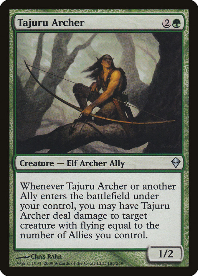 Tajuru Archer [Zendikar] | D20 Games