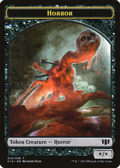 Horror // Zombie (016/036) Double-sided Token [Commander 2014 Tokens] | D20 Games