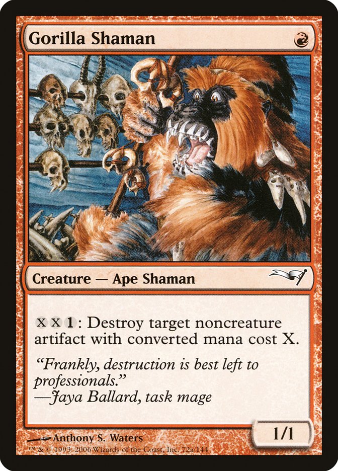 Gorilla Shaman [Coldsnap Theme Decks] | D20 Games