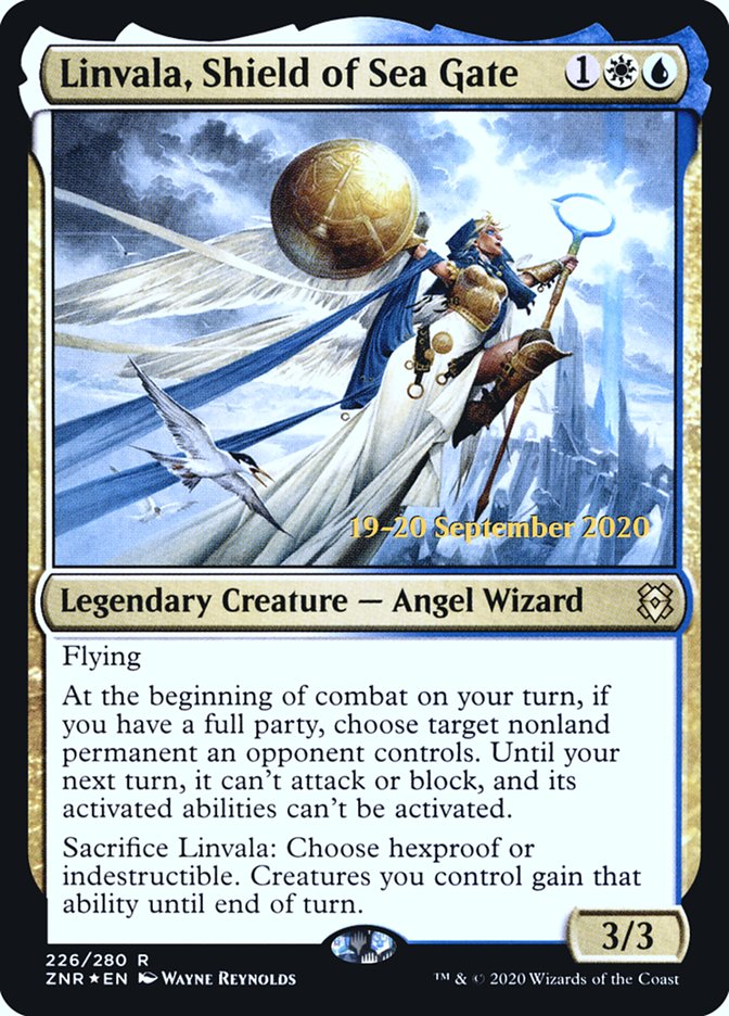 Linvala, Shield of Sea Gate [Zendikar Rising Prerelease Promos] | D20 Games