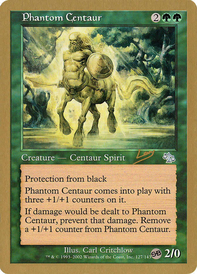 Phantom Centaur (Raphael Levy) (SB) [World Championship Decks 2002] | D20 Games