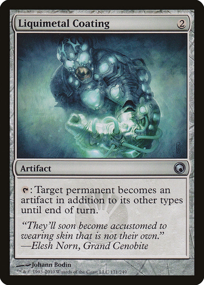 Liquimetal Coating [Scars of Mirrodin] | D20 Games