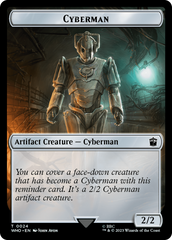 Copy // Cyberman Double-Sided Token [Doctor Who Tokens] | D20 Games