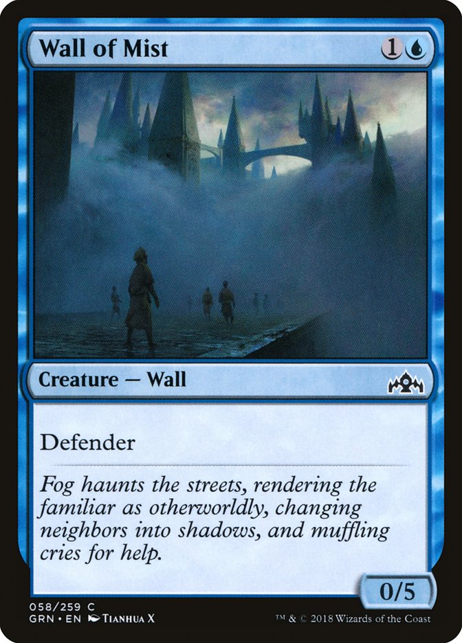 Wall of Mist [Guilds of Ravnica] | D20 Games