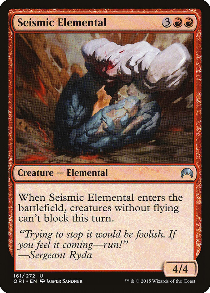 Seismic Elemental [Magic Origins] | D20 Games