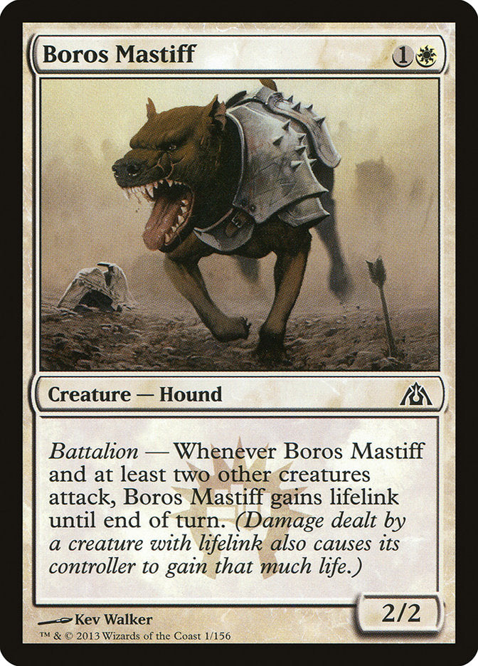 Boros Mastiff [Dragon's Maze] | D20 Games
