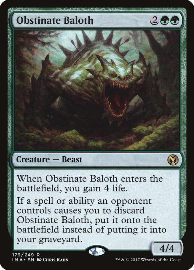 Obstinate Baloth [Iconic Masters] | D20 Games