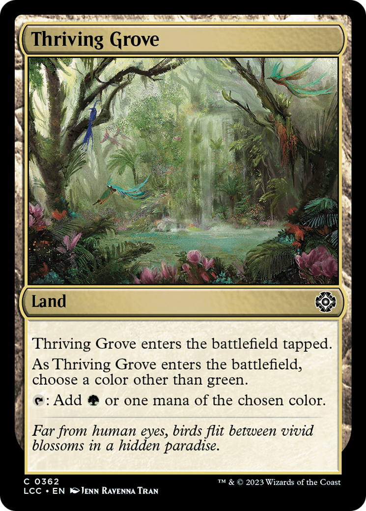 Thriving Grove [The Lost Caverns of Ixalan Commander] | D20 Games