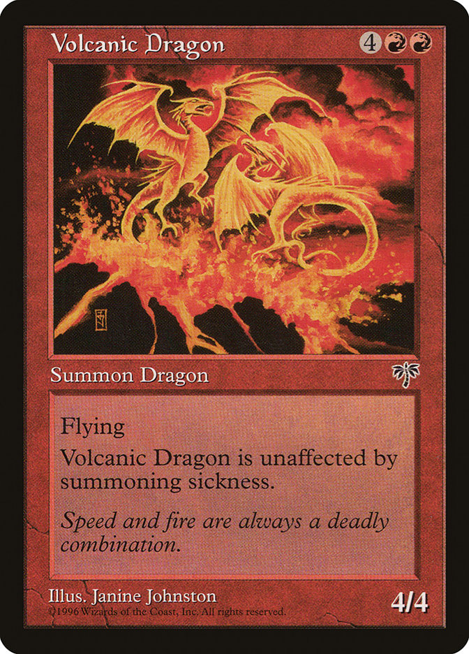 Volcanic Dragon [Mirage] | D20 Games