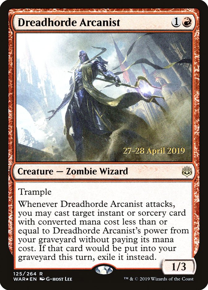 Dreadhorde Arcanist  [War of the Spark Prerelease Promos] | D20 Games