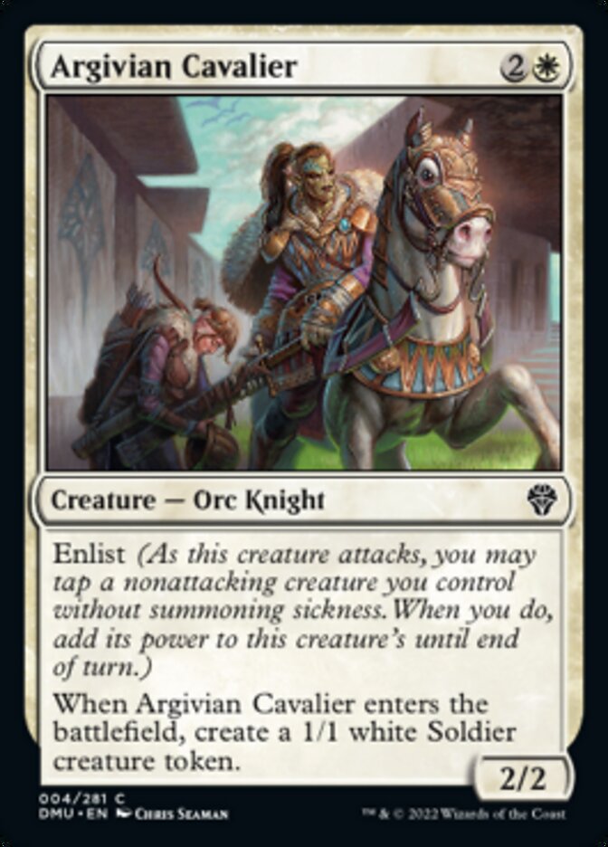 Argivian Cavalier [Dominaria United] | D20 Games