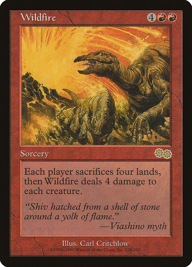 Wildfire [Urza's Saga] | D20 Games