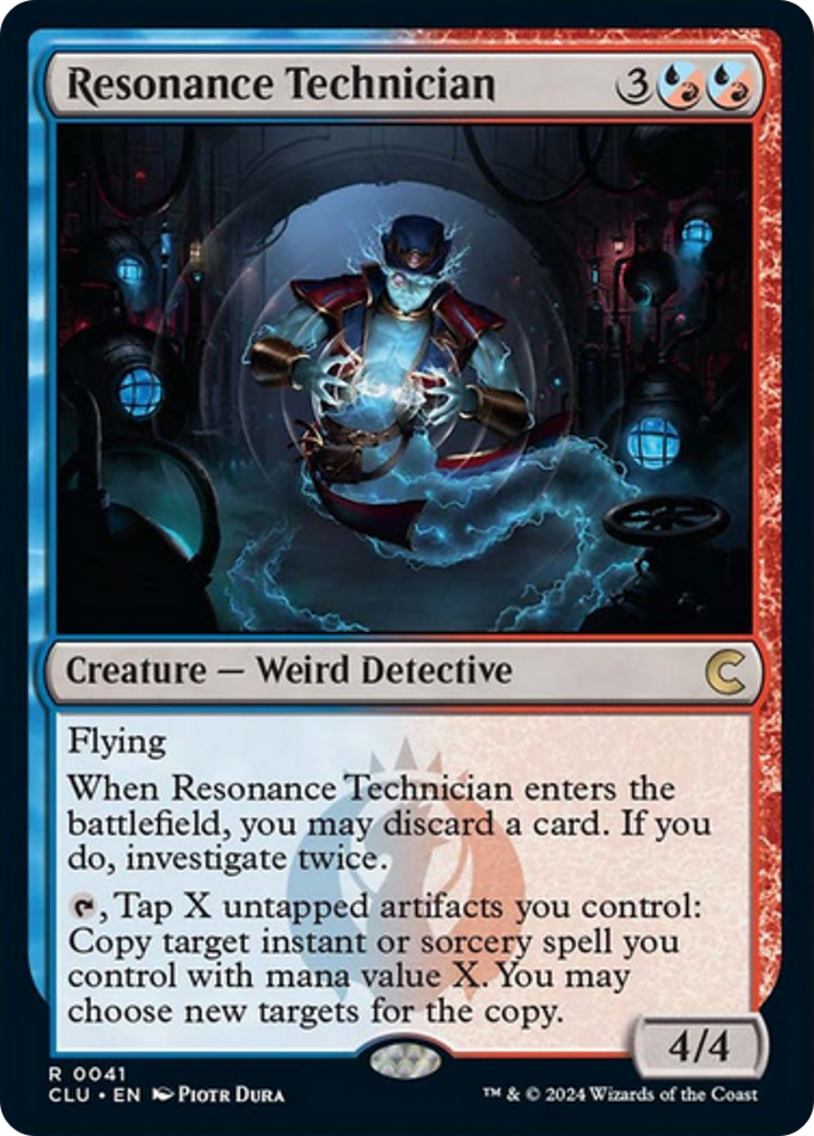 Resonance Technician [Ravnica: Clue Edition] | D20 Games