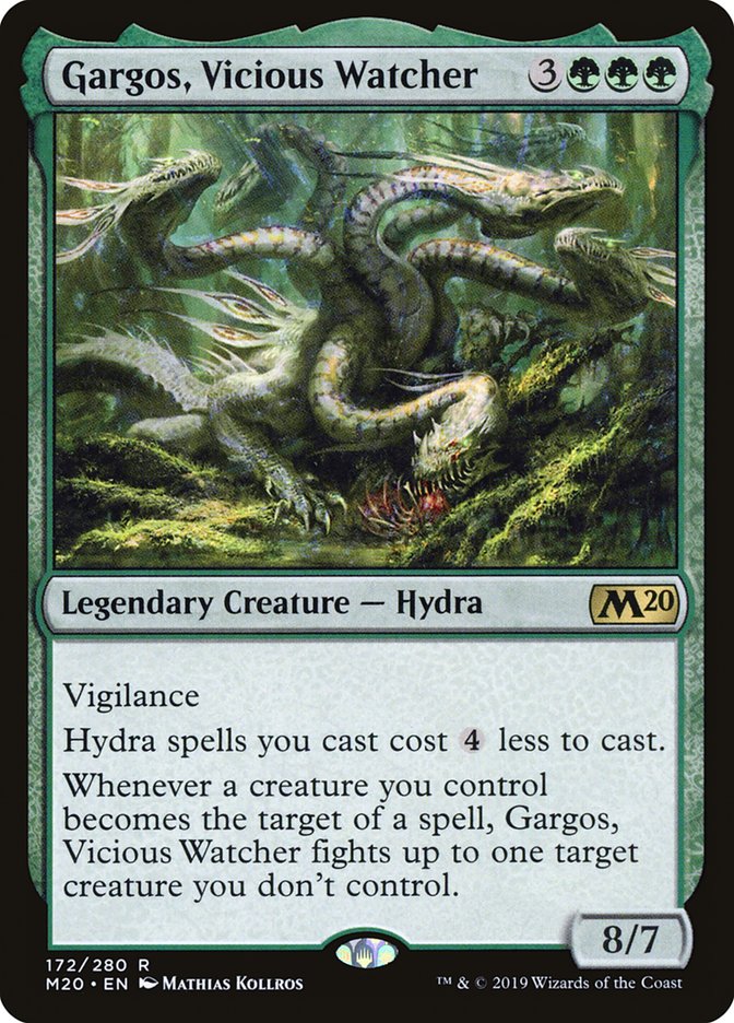 Gargos, Vicious Watcher [Core Set 2020] | D20 Games