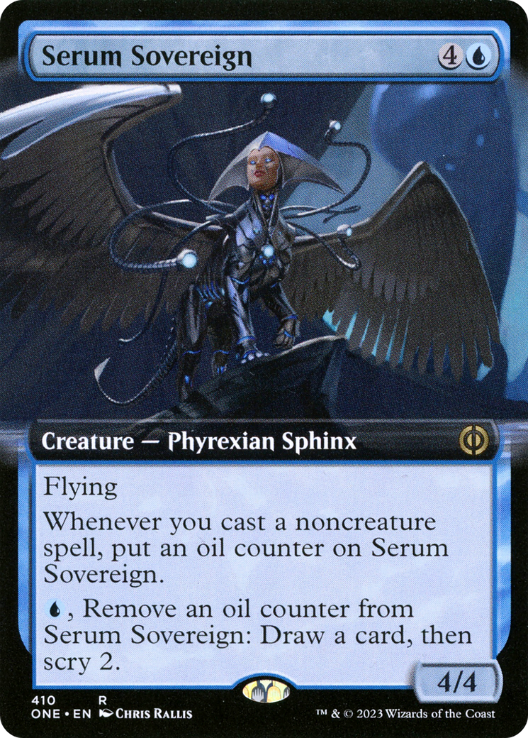 Serum Sovereign (Extended Art) [Phyrexia: All Will Be One] | D20 Games