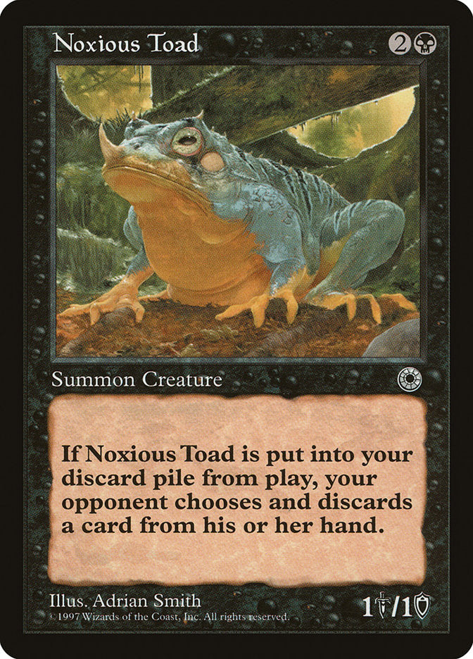 Noxious Toad [Portal] | D20 Games