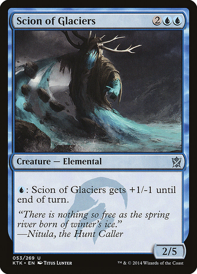 Scion of Glaciers [Khans of Tarkir] | D20 Games