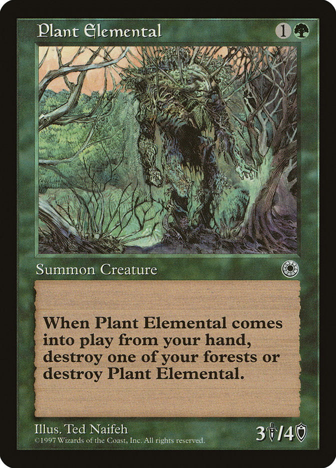 Plant Elemental [Portal] | D20 Games
