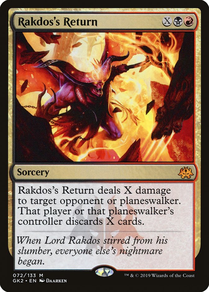 Rakdos's Return [Ravnica Allegiance Guild Kit] | D20 Games