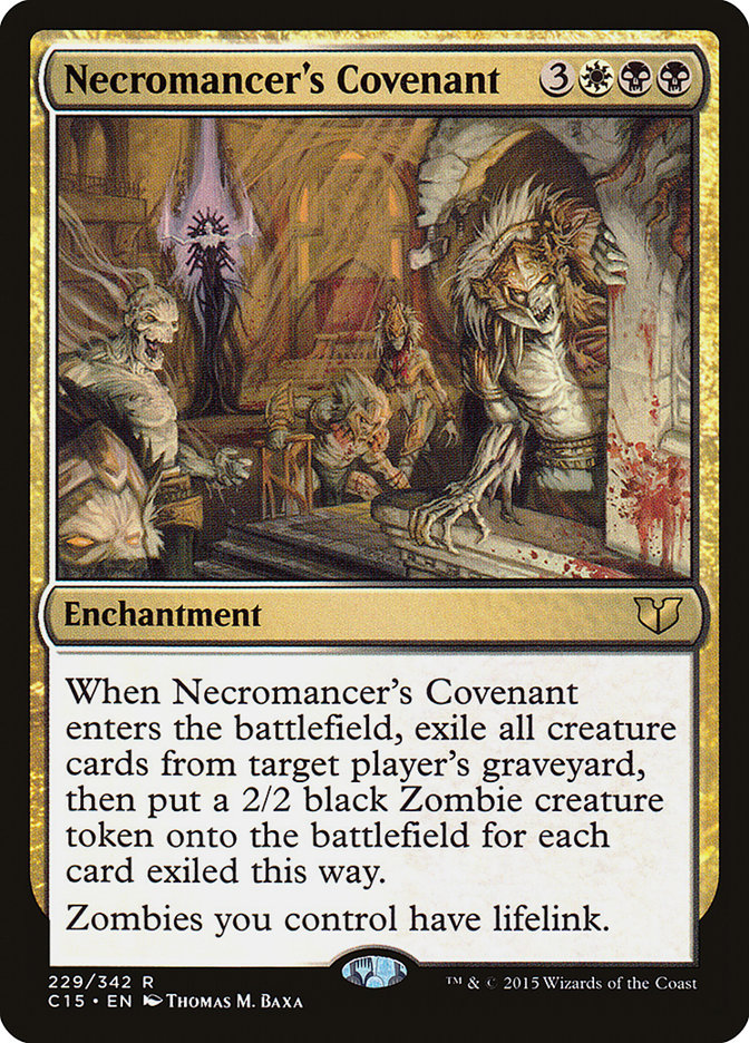 Necromancer's Covenant [Commander 2015] | D20 Games