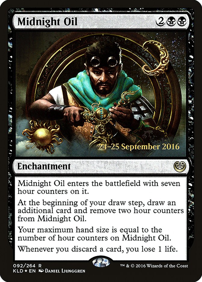 Midnight Oil  [Kaladesh Prerelease Promos] | D20 Games