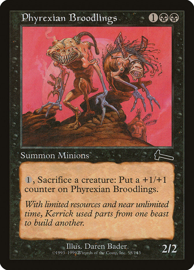 Phyrexian Broodlings [Urza's Legacy] | D20 Games