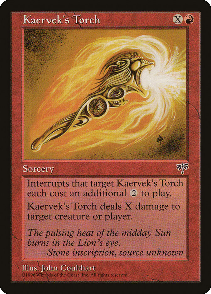 Kaervek's Torch [Mirage] | D20 Games