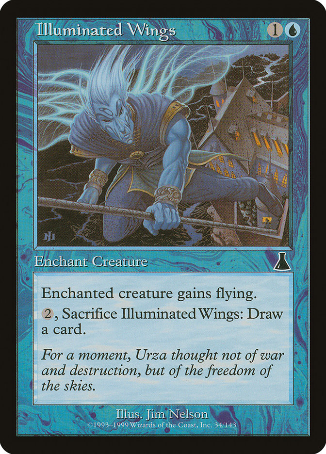 Illuminated Wings [Urza's Destiny] | D20 Games