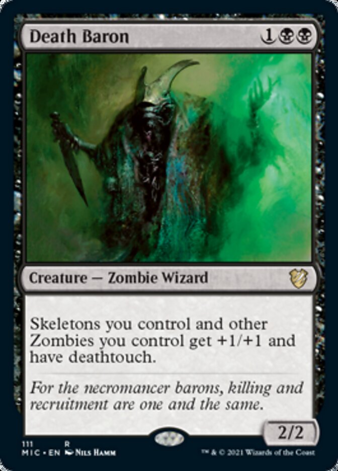 Death Baron [Innistrad: Midnight Hunt Commander] | D20 Games