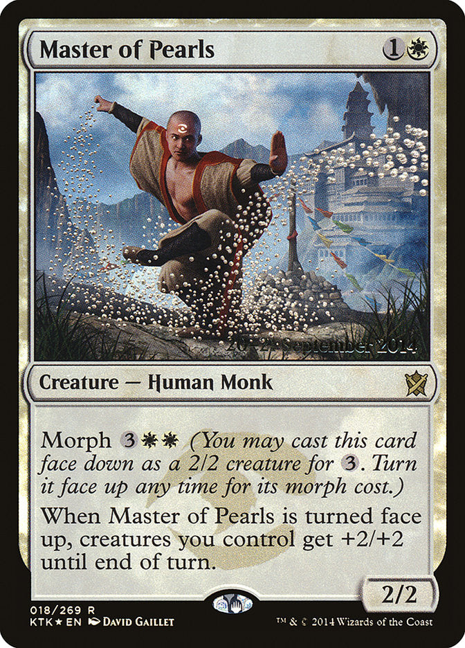 Master of Pearls  [Khans of Tarkir Prerelease Promos] | D20 Games