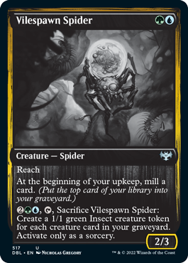 Vilespawn Spider [Innistrad: Double Feature] | D20 Games