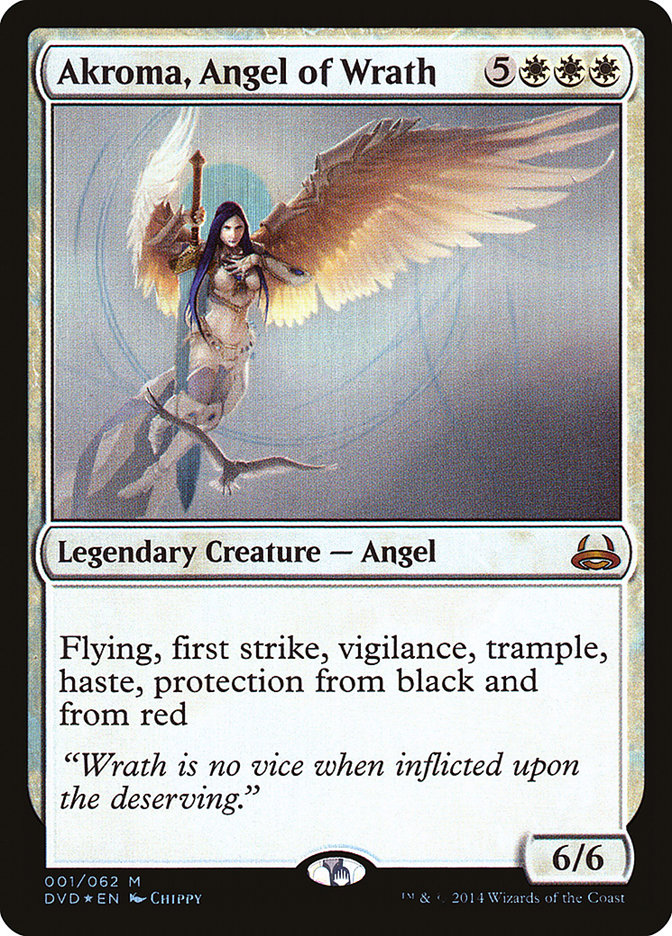 Akroma, Angel of Wrath (Divine vs. Demonic) [Duel Decks Anthology] | D20 Games