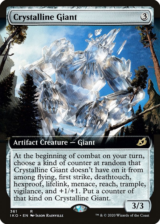 Crystalline Giant (Extended Art) [Ikoria: Lair of Behemoths] | D20 Games