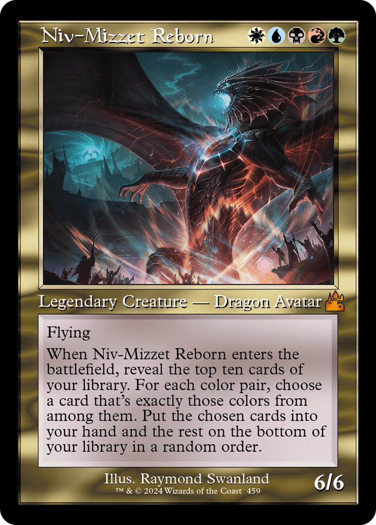 Niv-Mizzet Reborn (Retro Frame) [Ravnica Remastered] | D20 Games